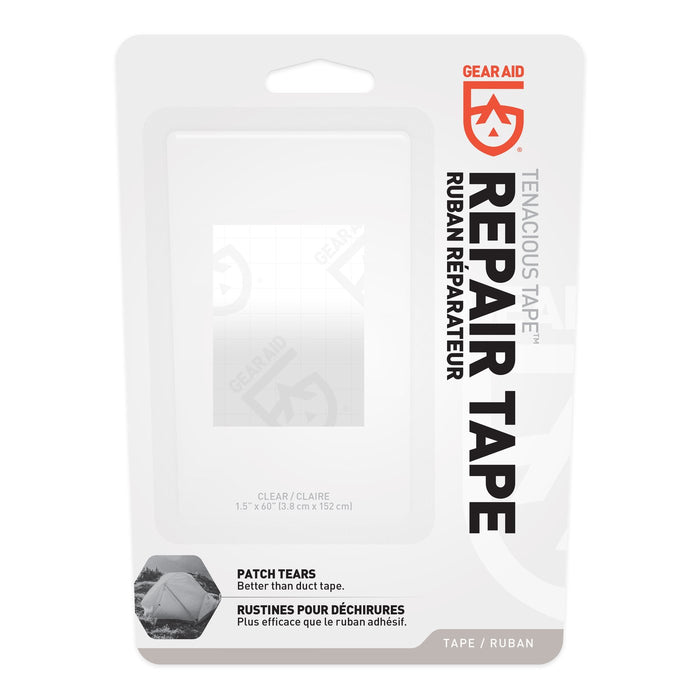 Gear Aid Tenacious Tape Repair Tape Roll Clear 1.5" x 60"