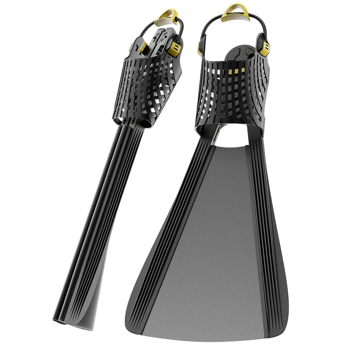 Exotech Folding Fins for Scuba Diving, One-Size-Fits-All