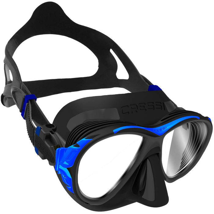 Cressi Naxos Mask - Compact Adult Scuba Diving Mask with Anti-Fog System