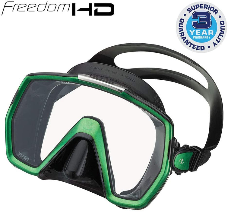 Tusa Freedom HD Scuba Diving Mask