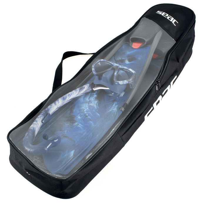 SEAC Apnea Backpack Shoulder Bag for Long Fins and other Freediving Equipment 95x21x16 cm
