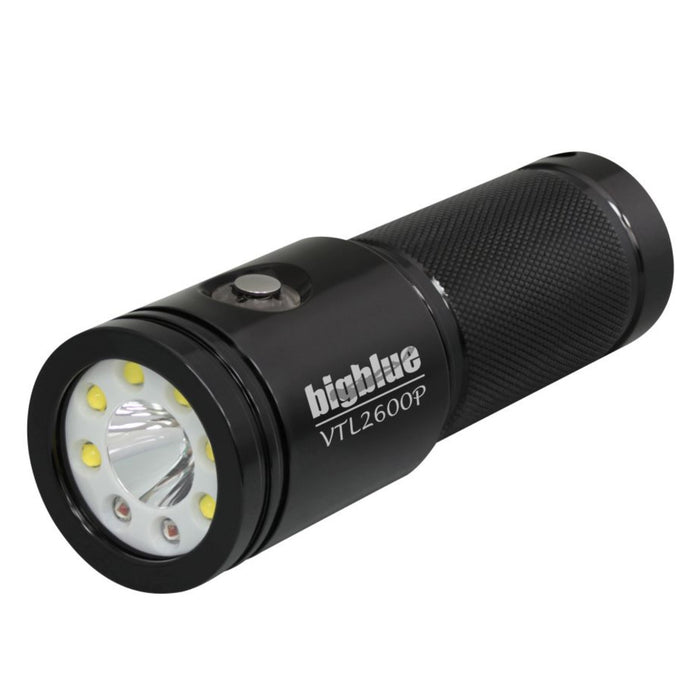 Bigblue VTL2600P 2600 Lumen Dual-Beam Video/Tech Dive Light