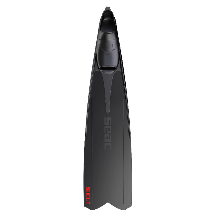 SEAC Shout Adult Long Fins for Scuba Diving, Freediving and Spearfishing