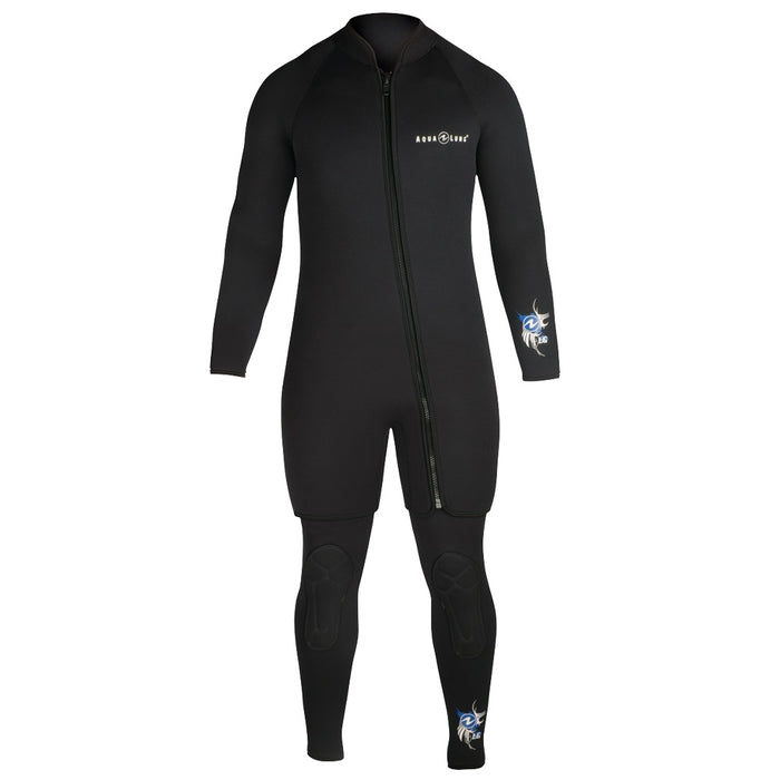 Aqua Lung 6.5mm Farmer John Men's Suit, Black