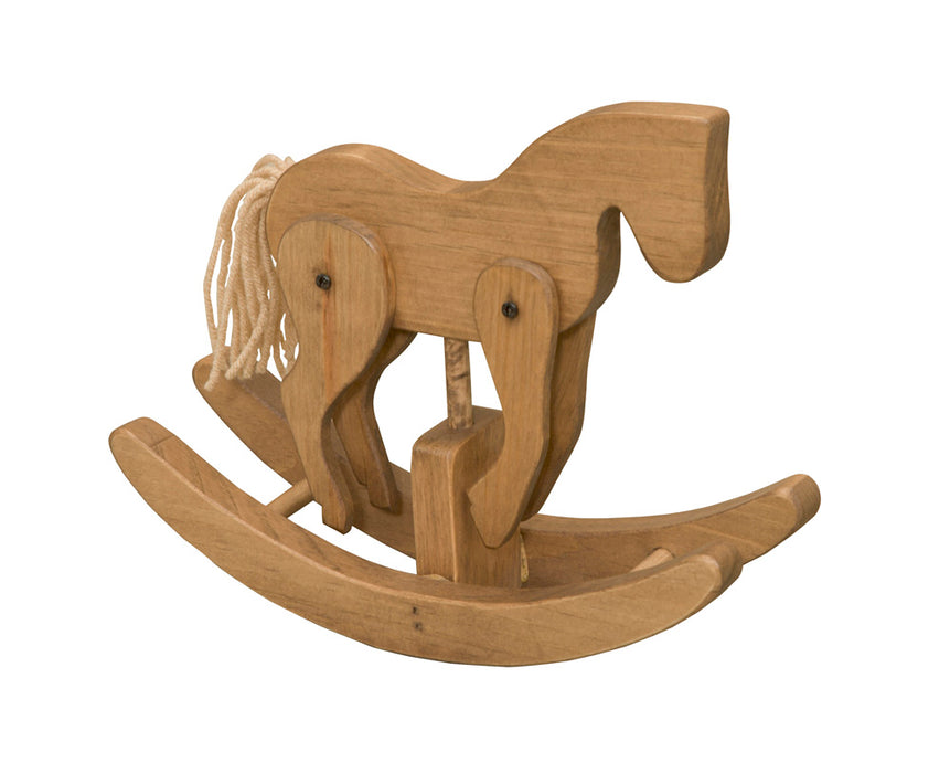 Amish Buggy Toys Kids Wooden Clakity Horse