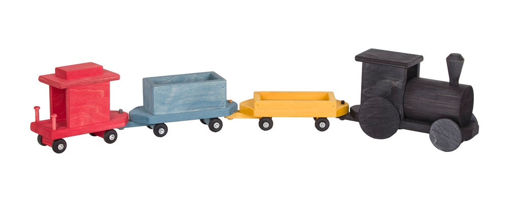 Amish Buggy Toys Kids Wooden Toy Freight Train