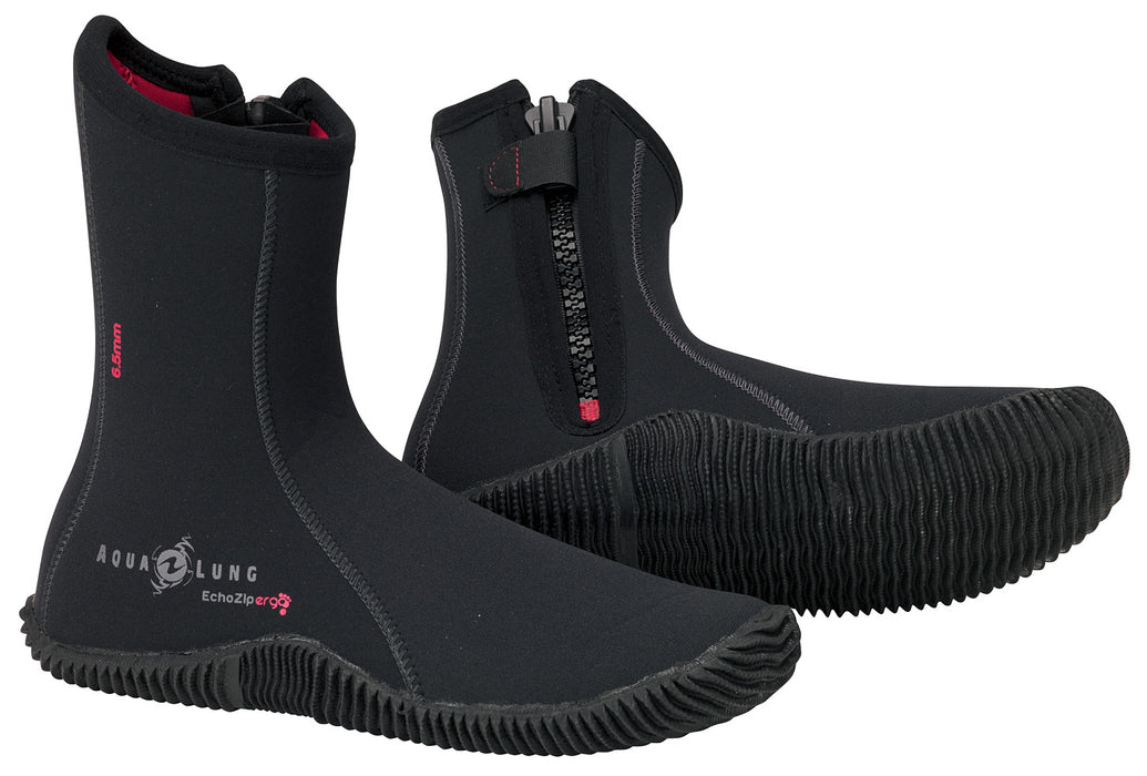 Aqua Lung 6.5mm Echozip Ergo Diving Boots