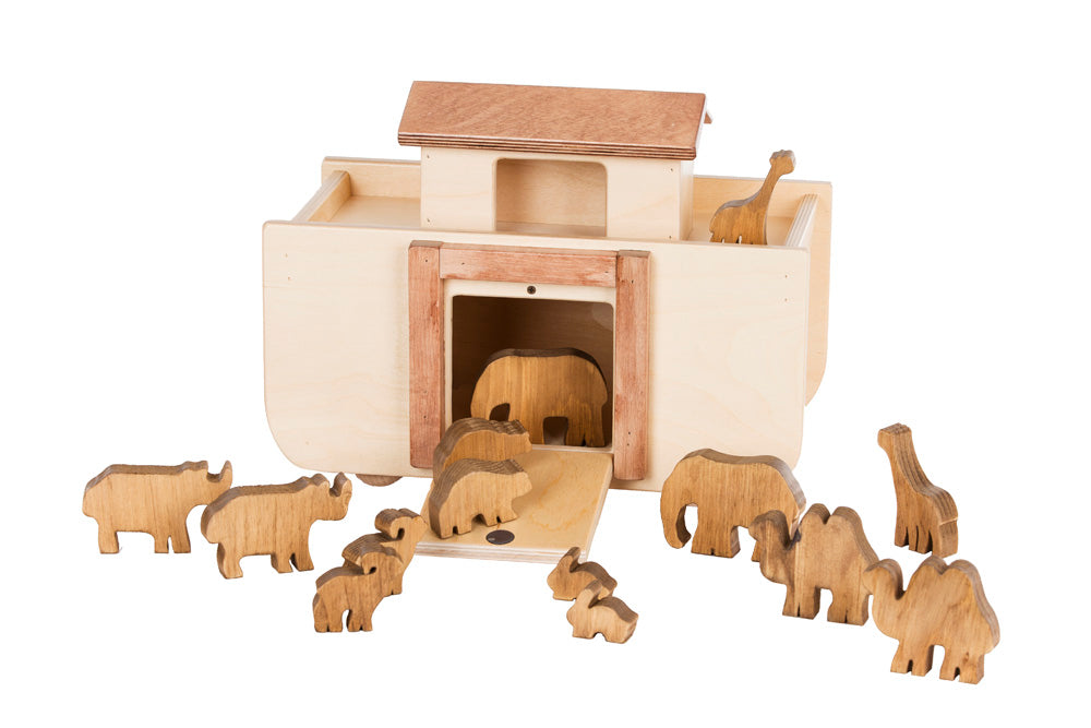 Amish Buggy Toys Small Wooden Noah's Ark Toy