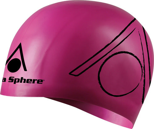 Aqua Sphere Tri Cap Silicone Swim Cap