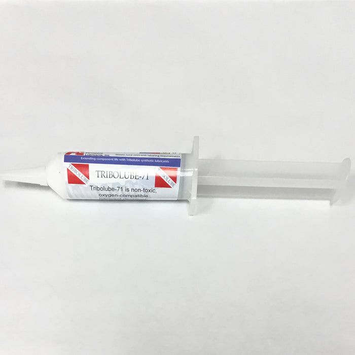 Hollis Tribolube 71, O2 Compatible Lube, 2oz / 57 g Syringe