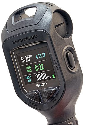 Sherwood Sage Air Integrated Scuba Diving Computer