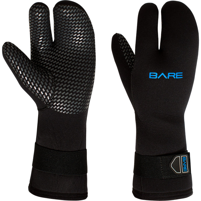 Bare 7mm 3-Finger Mitt Gloves