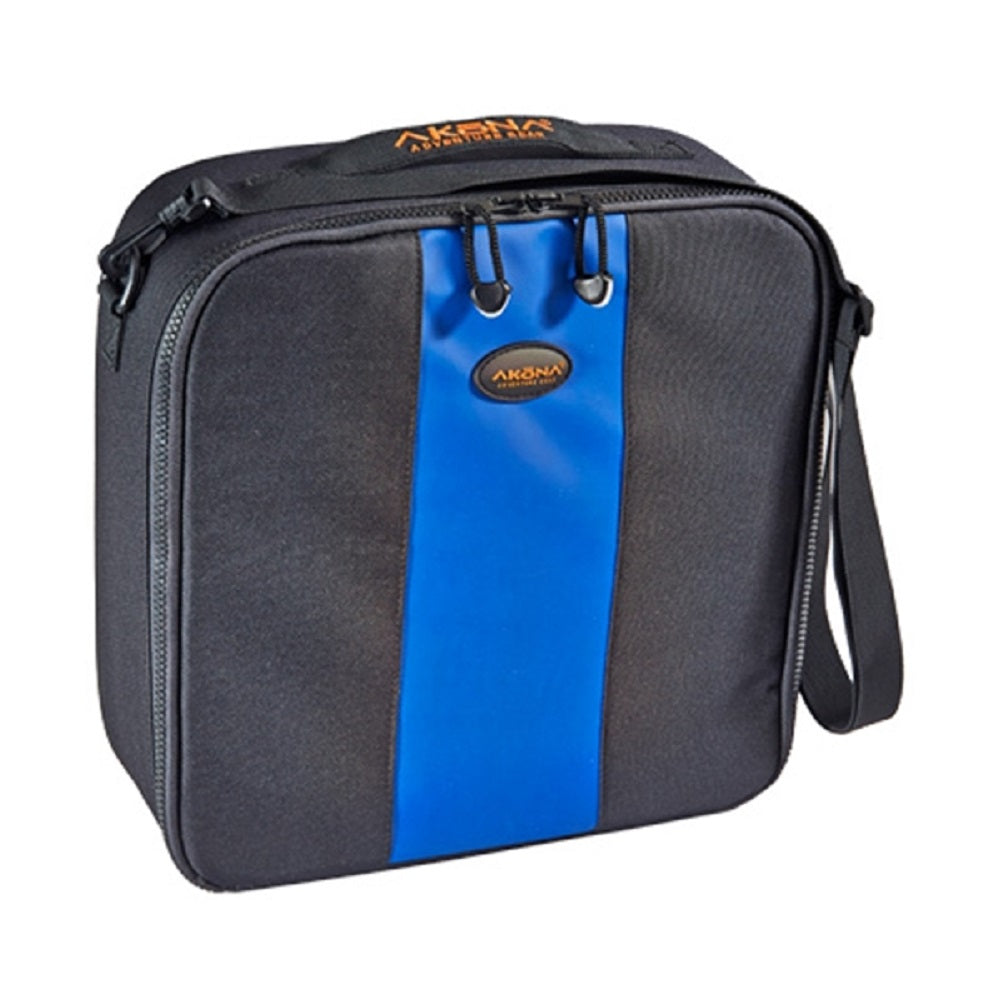 Akona Neoprene Snorkel Keeper - Blue/Red, Tear-Resistant & Fits All Snorkel Sizes