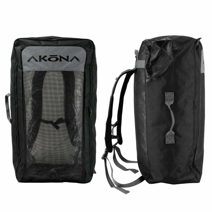 Akona Azul Mesh Backpack: Ultimate Dive Buddy with Zippered Top & Secure Straps