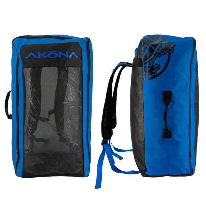 Akona Azul Mesh Backpack: Ultimate Dive Buddy with Zippered Top & Secure Straps