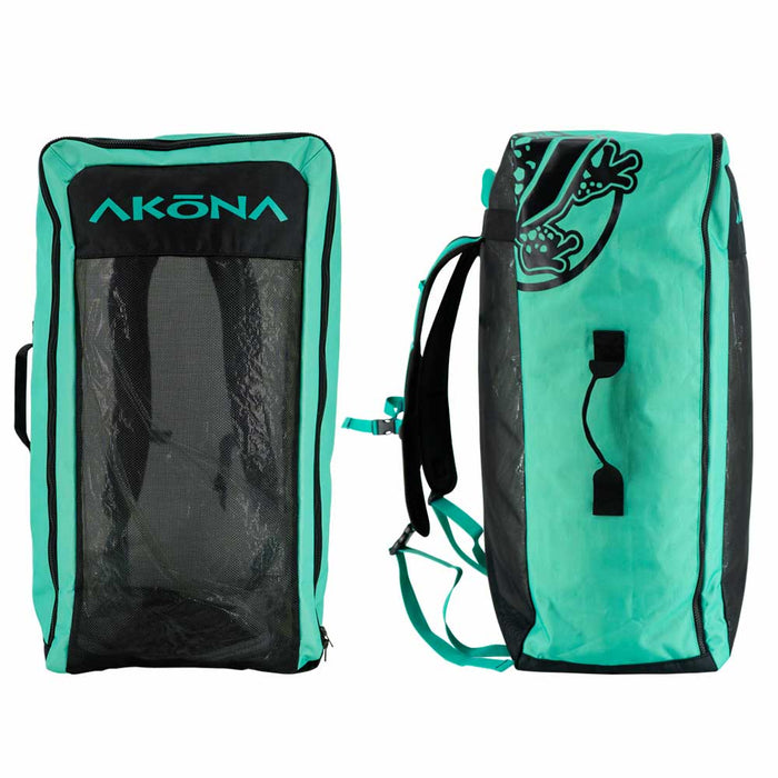 Akona Azul Mesh Backpack: Ultimate Dive Buddy with Zippered Top & Secure Straps