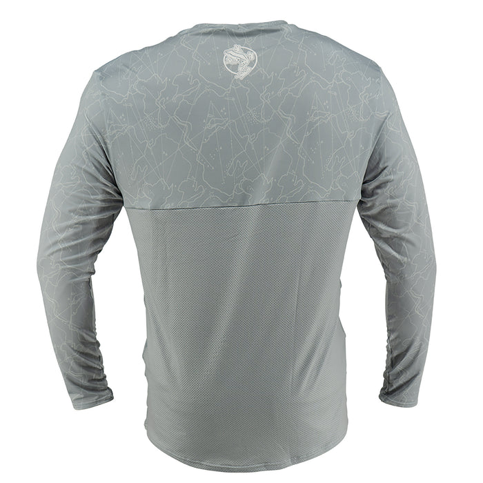 Akona Unisex Long Sleeve Sun Shirt with Mesh Back – 50+ SPF UV Protection & Moisture-Wicking Comfort