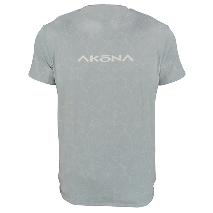 Akona Unisex Short Sleeve Sun Shirt with Mesh Back – 50+ SPF UV Protection & Moisture-Wicking Comfort