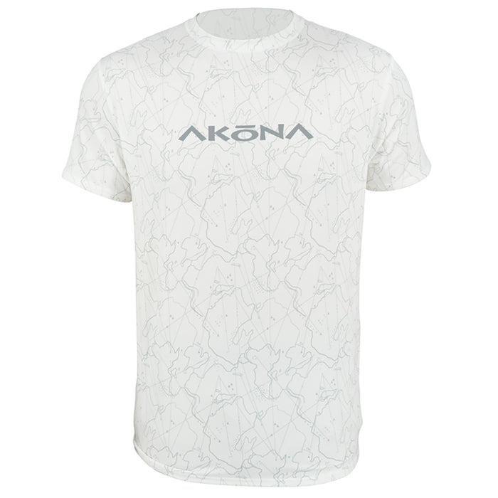 Akona Unisex Short Sleeve Sun Shirt with Mesh Back – 50+ SPF UV Protection & Moisture-Wicking Comfort