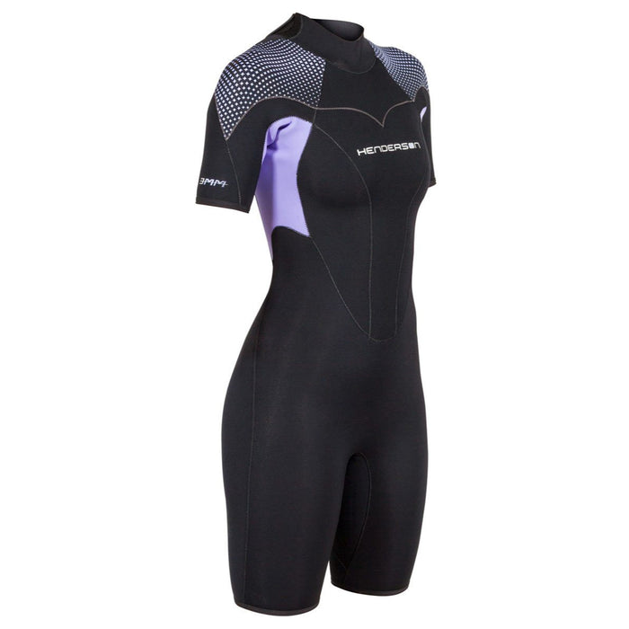 Henderson Women's 3mm Thermoprene Pro Back Zip Shorty Wetsuit