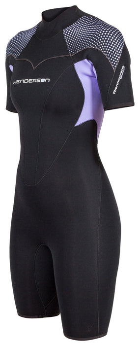 Henderson Women's 3mm Thermoprene Pro Back Zip Shorty Wetsuit