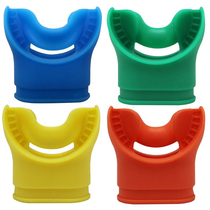 A Plus Marine Supply Silicone Apex Style Comfort Bite Mouthpiece – Regulator Mouthpiece Replacement