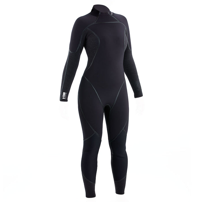 Aqua Lung Womens AquaFlex 5mm Back-Zip Scuba Diving Wet Jumpsuit