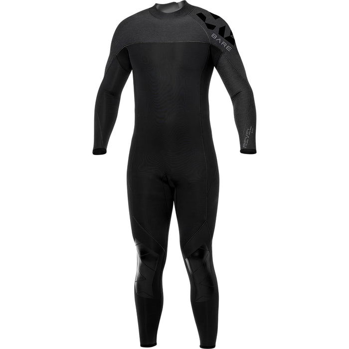 BARE Revel Multi-Sport Wetsuit, Flexible Neoprene Blend, Anatomical 3D Pattern, Watersport-Inspired Styling