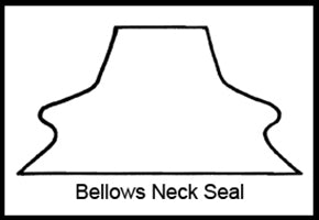 Gear Up Guide Bellows Latex Neck Seal for Drysuit Trimmable