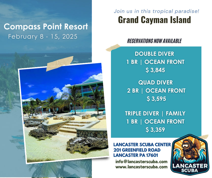 Travel 2025 Grand Cayman - Compass Point, Feb 8 - 15, 2025