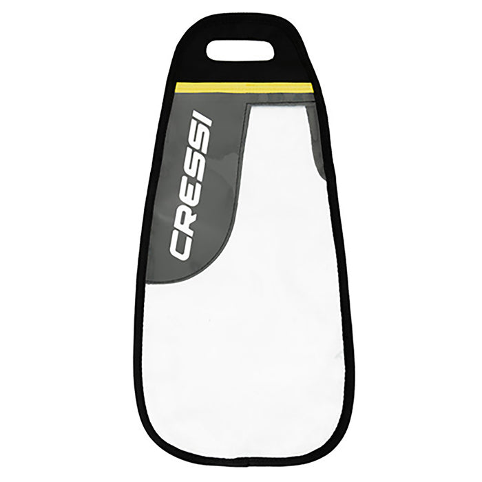 Cressi Adult Snorkeling Combo Bag – Durable Black Mesh Gear Bag for Mask, Fins & Snorkel Set