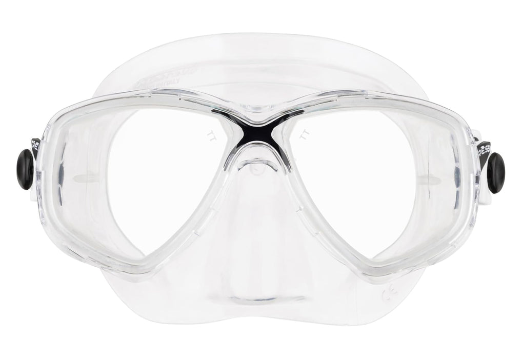 Cressi Marea Adult Small Inner Volume Mask for Scuba, Snorkeling