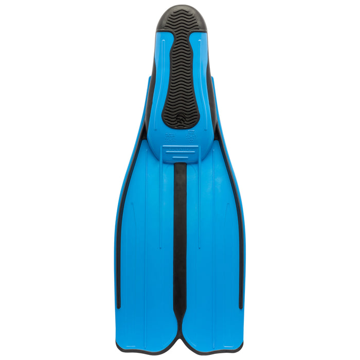 Cressi Rondinella Snorkeling Fins - Lightweight Polypropylene Blade, Comfortable Rubber Foot Pocket, Easy-On Design,