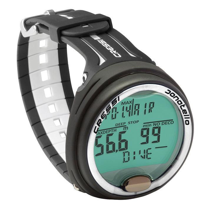 Cressi Scuba Diving Computer for Beginners - 4-Dive Modes - Long Battery Life - Strong Backlit Display - Donatello: Made in Italy