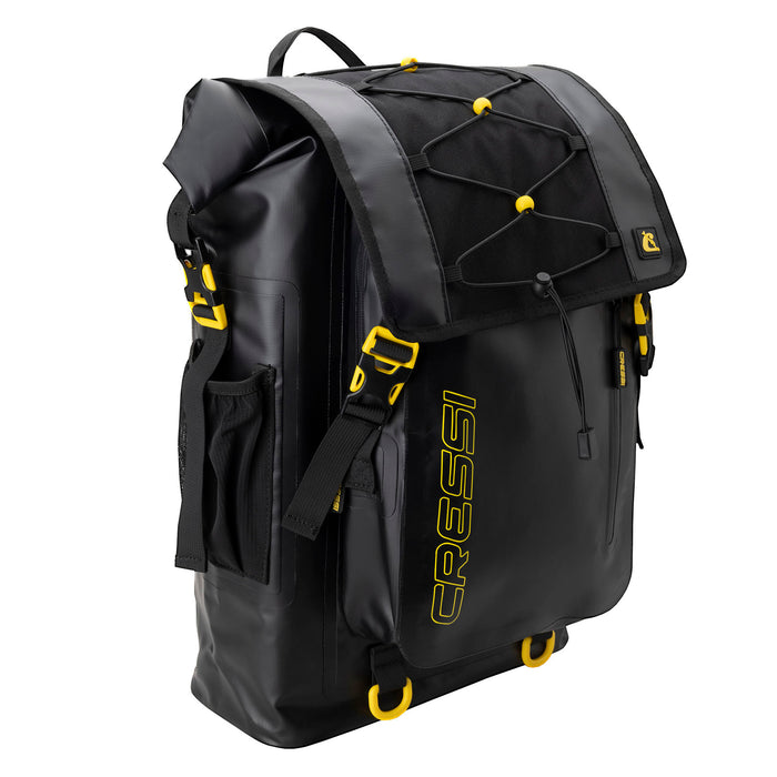 Cressi Venom 30L Rolltop Waterproof Wet Gear Backpack for Diving, Surf & Water Sports