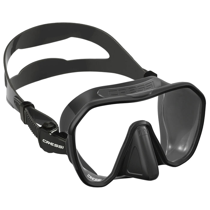 Cressi Z2 Frameless Dive Mask: Ultra-Light, Wide-View Design and Tiltable Buckles