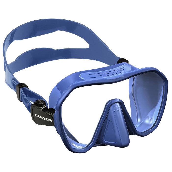 Cressi Z2 Frameless Dive Mask: Ultra-Light, Wide-View Design and Tiltable Buckles