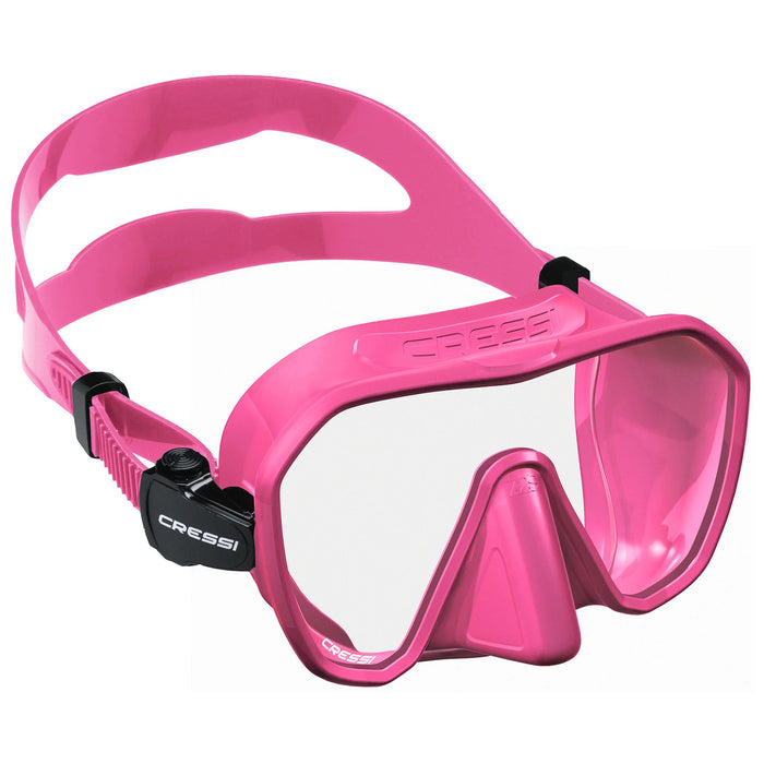 Cressi Z2 Frameless Dive Mask: Ultra-Light, Wide-View Design and Tiltable Buckles