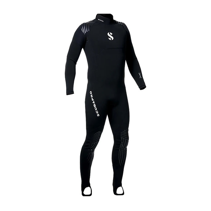 Scubapro 1mm Men's Definition Steamer Full Suit - Lightweight X-Foam Neoprene, Abrasion-Resistant, Enhanced Comfort for Pool Training & Warm-Water Diving