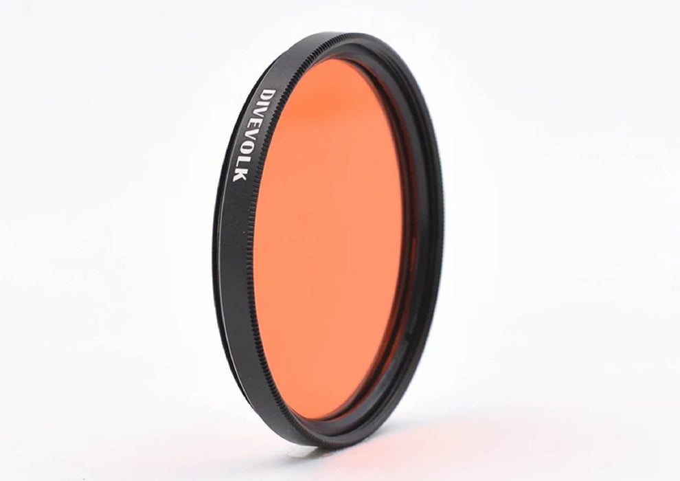 Divevolk 67mm Red Filter, 5-25m Depth, 67mm Thread