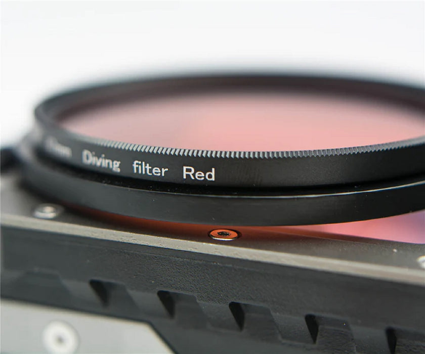 Divevolk 67mm Red Filter, 5-25m Depth, 67mm Thread