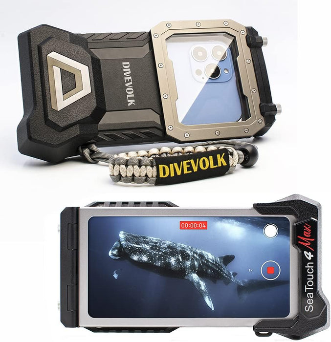 Divevolk SeaTouch 4 Max Underwater Smarphone Housing