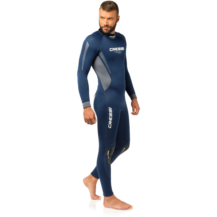 Cressi Fast 3mm Man, Blue/Grey