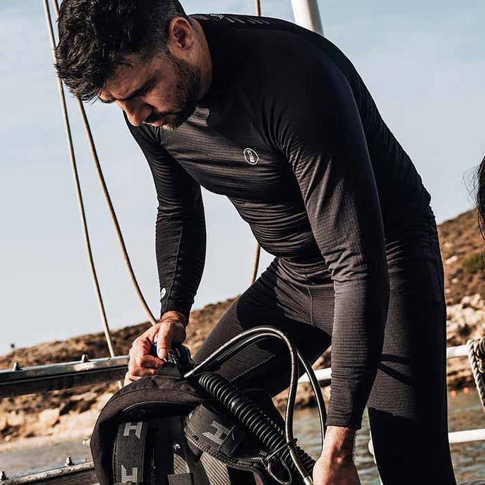 Fourth Element Men's OceanPositive J2 Baselayer Leggings: Eco-Friendly Comfort for Extreme Adventures