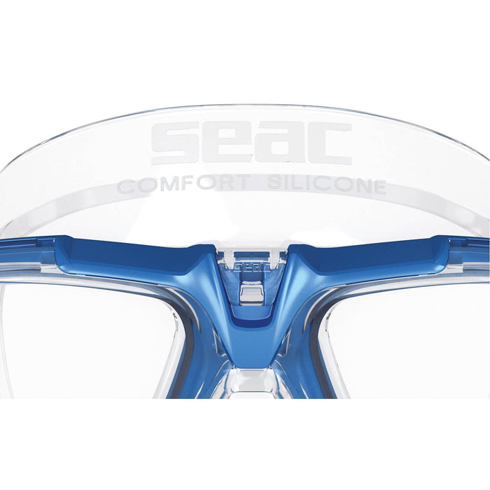 SEAC Fox Dual Lens Spearfishing Freediving Snorkeling Scuba Diving Mask