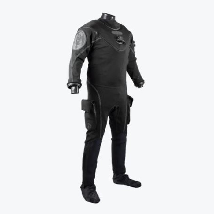 Whites Drywear Fusion Bullet Bear Dive Super-Stretch Neoprene 2 Pockets Drysuit