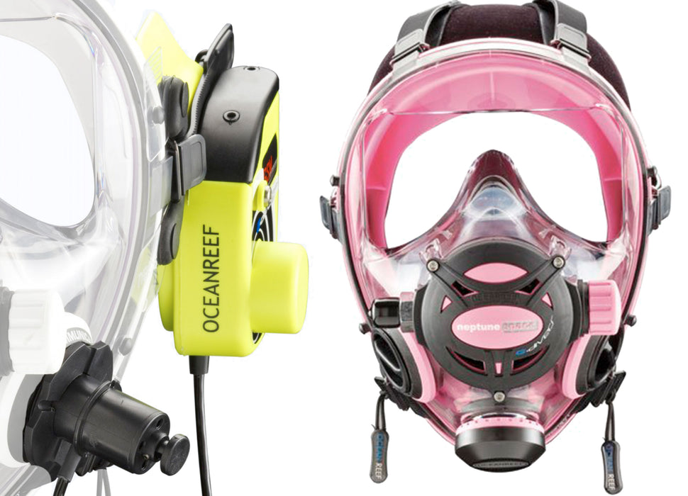 Ocean Reef GSM G Divers Full Face Scuba Mask w/ Communication System