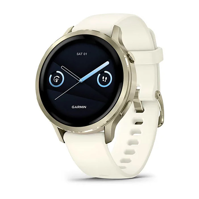 Garmin Venu 4 GPS Smartwatch (41 mm) with AMOLED Display, LED Flashlight, Advanced Health Monitoring, Multi-Band GPS, Phone Calls, Music Storage & Up to 10-Day Battery Life