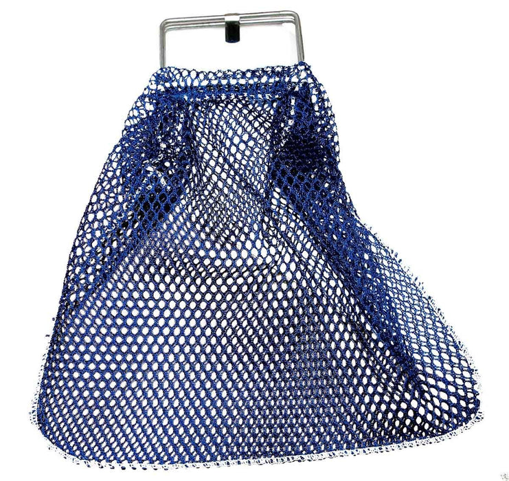 Trident 10" x 15" Galvanized Wire Handle Mesh Gear and Game Bag, Blue