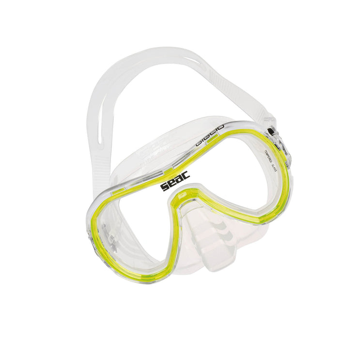 SEAC Giglio Snorkeling and Swimming Soft Silicon Mask, Single Lens